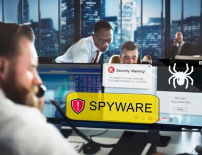 Spyware Computer Hacker Virus Malware Concept